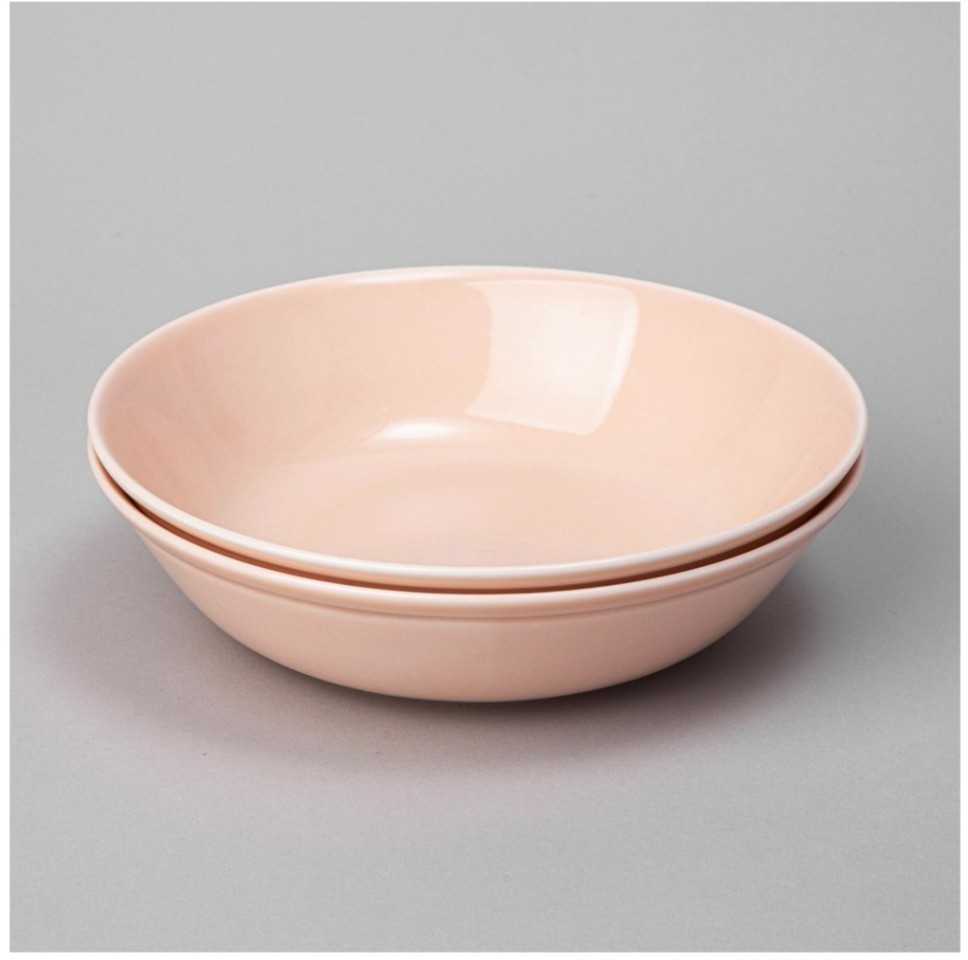 Набор салатников lefard tint 600мл (розовый) 2 шт. (48-878-1)