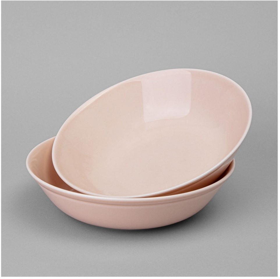 Набор салатников lefard tint 600мл (розовый) 2 шт. (48-878-1)