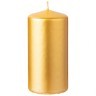 Свеча bartek колонна "золото металлик" 5*10 см Bartek candles (350-162)