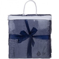 Плед &quot;косы. индиго&quot; 200*220 см. SANTALINO (981-048)