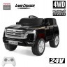 Детский электромобиль Toyota Land Cruiser 24V 4WD (LC-300-BLACK)