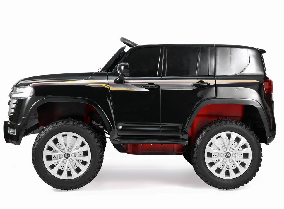 Детский электромобиль Toyota Land Cruiser 24V 4WD (LC-300-BLACK)