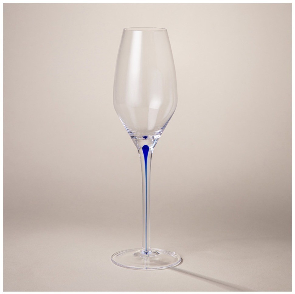 Набор бокалов для шампанского из 2 шт "accent" sky blue 300 мл Lefard (693-052)