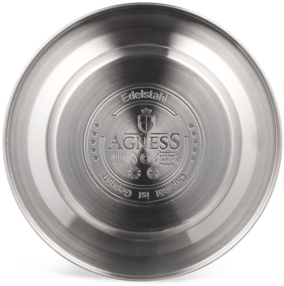 Чайник agness со свистком, 3,1 л (937-035)