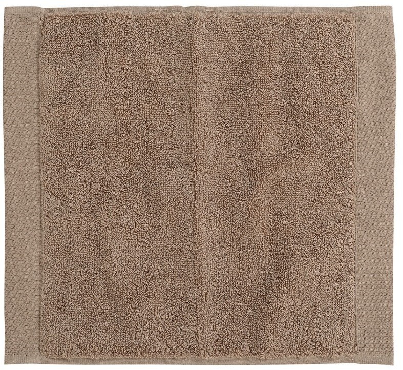 Полотенце для лица коричневого цвета из коллекции essential, 30х30 см (66951)