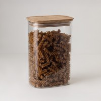 Банка для хранения прямоугольная glass acacia, 1,3 л (79985)