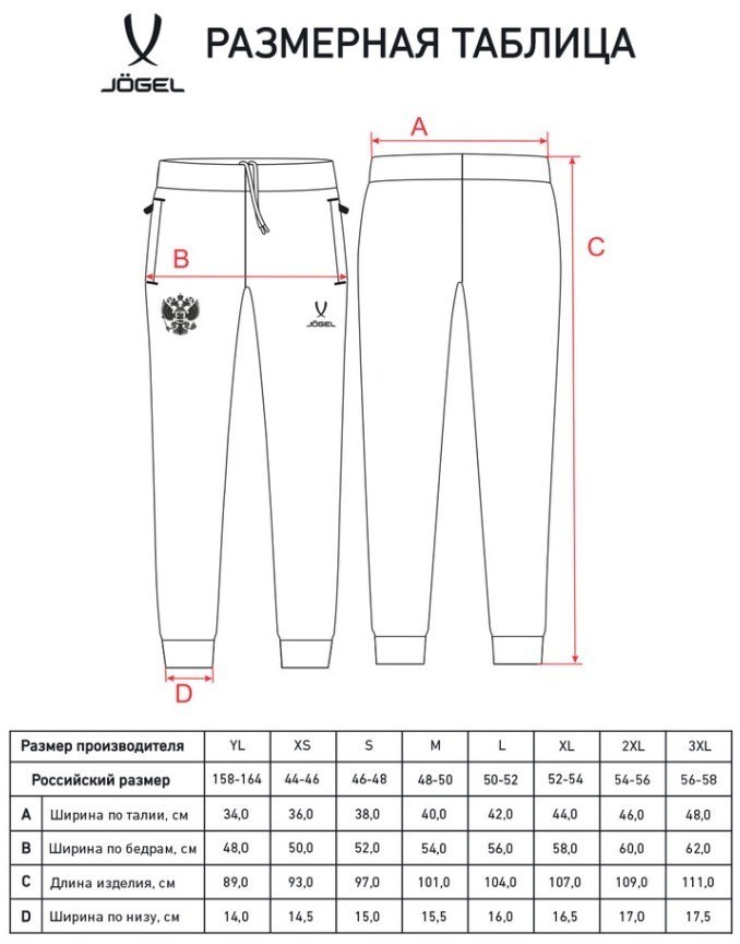 Брюки NATIONAL Cotton Pants, темно-синий (2111281)