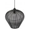 Светильник подвесной vinger, D36х40 см, черный (76207)
