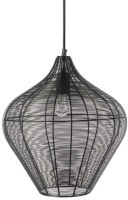 Светильник подвесной vinger, D36х40 см, черный (76207)