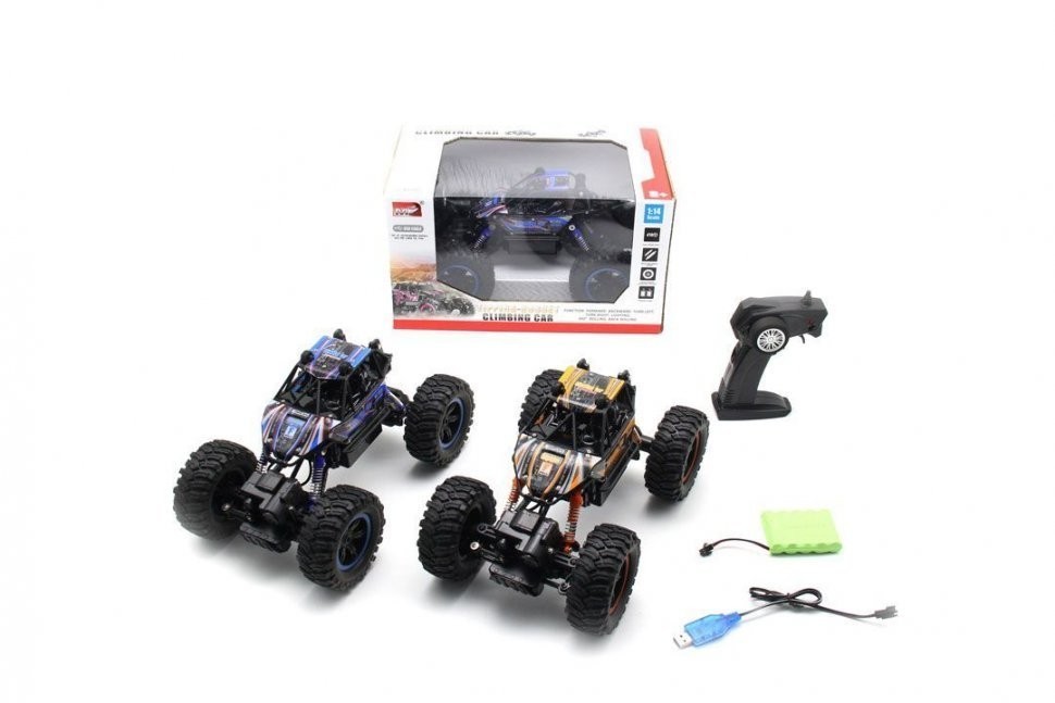 Радиоуправляемый краулер MZ Orange 4WD 1:14 2.4G (MZ-2847-BLUE)