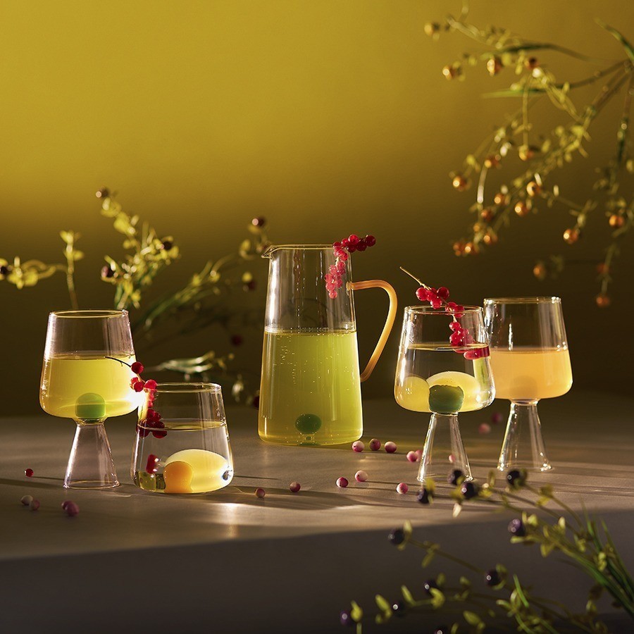 Кувшин orb, 1,25 л, желтый/зеленый (77823)