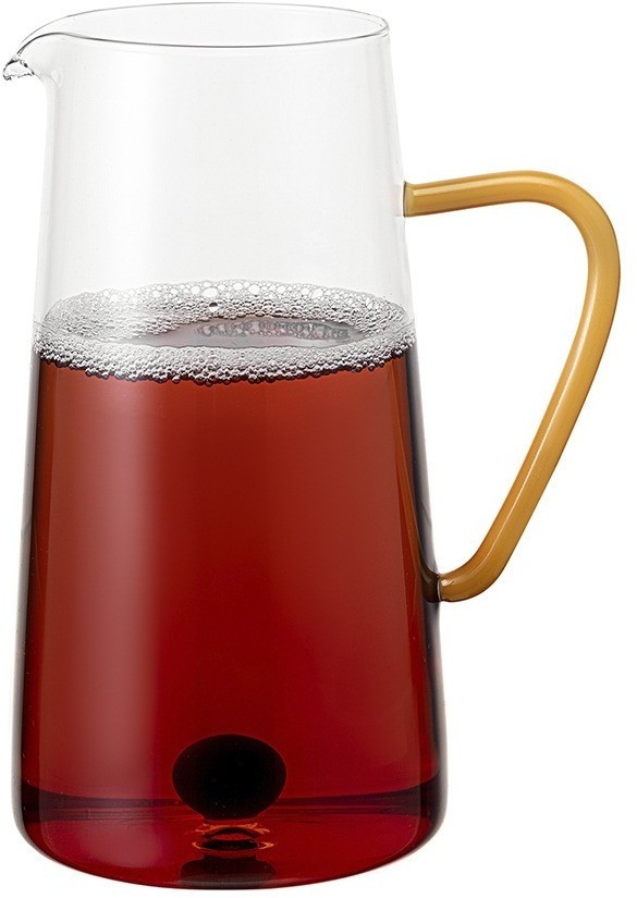 Кувшин orb, 1,25 л, желтый/зеленый (77823)