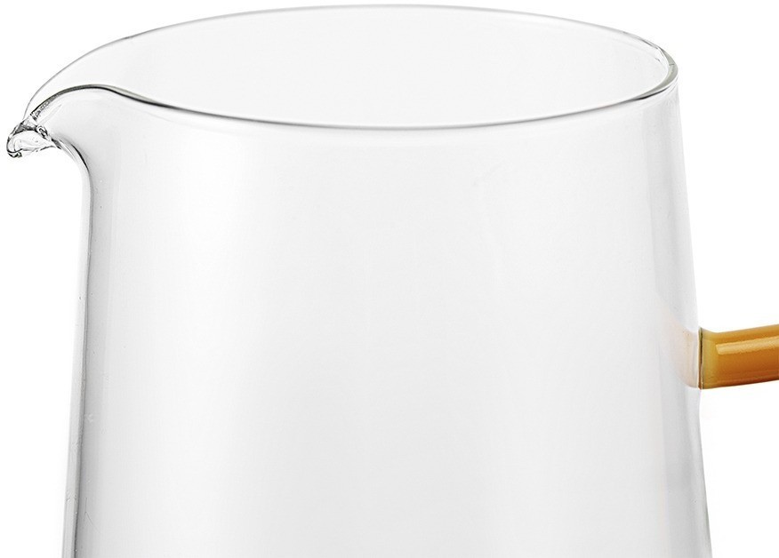 Кувшин orb, 1,25 л, желтый/зеленый (77823)