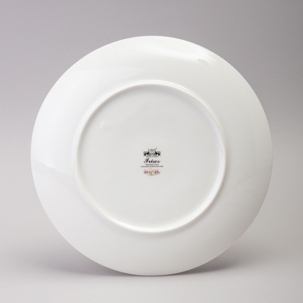 Тарелка обеденная lefard "irises" 25,5*2,5 см (425-142)