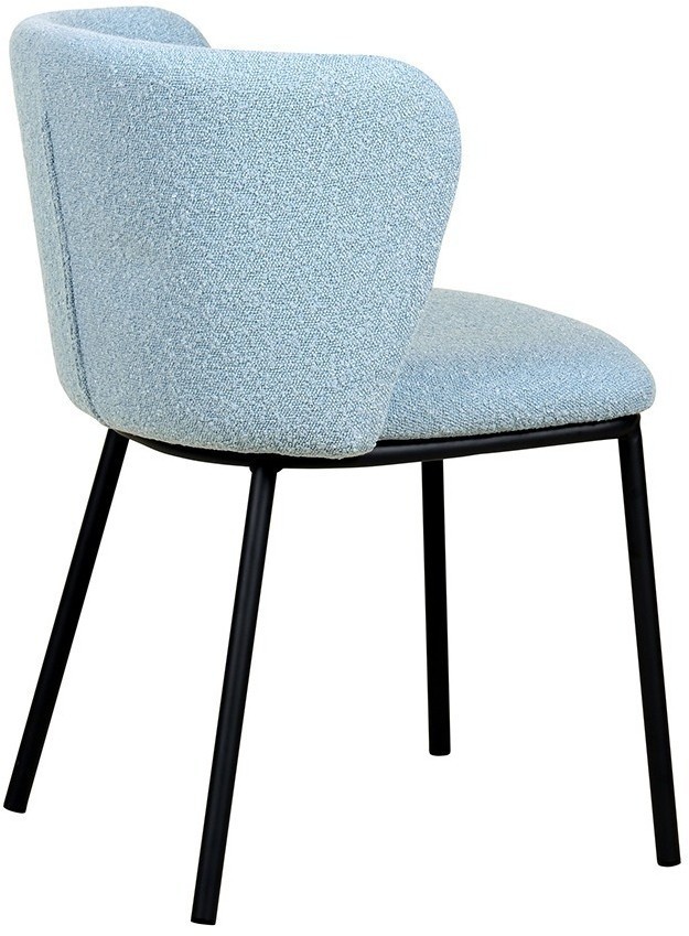 Стул foggy, букле, голубая пудра (78061)