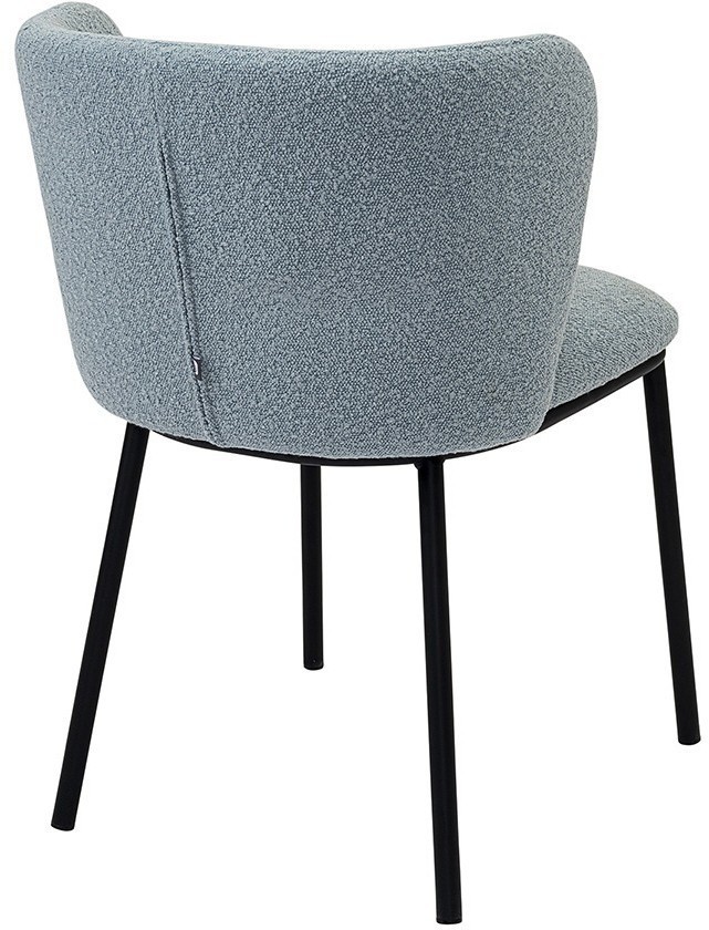 Стул foggy, букле, голубая пудра (78061)