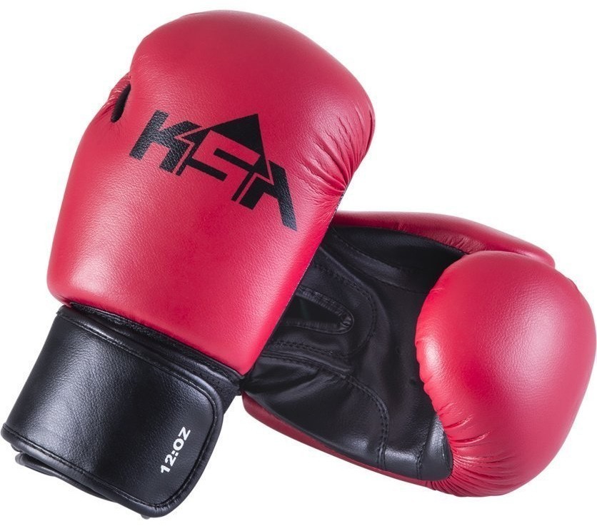 Перчатки боксерские Spider Red, к/з, 10 oz (805098)