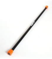 Бодибар STARFIT BB-301, 4 кг, неопреновый, черный/оранжевый (1484616)