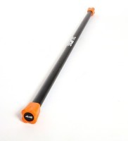Бодибар STARFIT BB-301, 4 кг, неопреновый, черный/оранжевый (1484616)