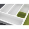 Органайзер для столовых приборов раздвижной drawerstore™, серый (38893)