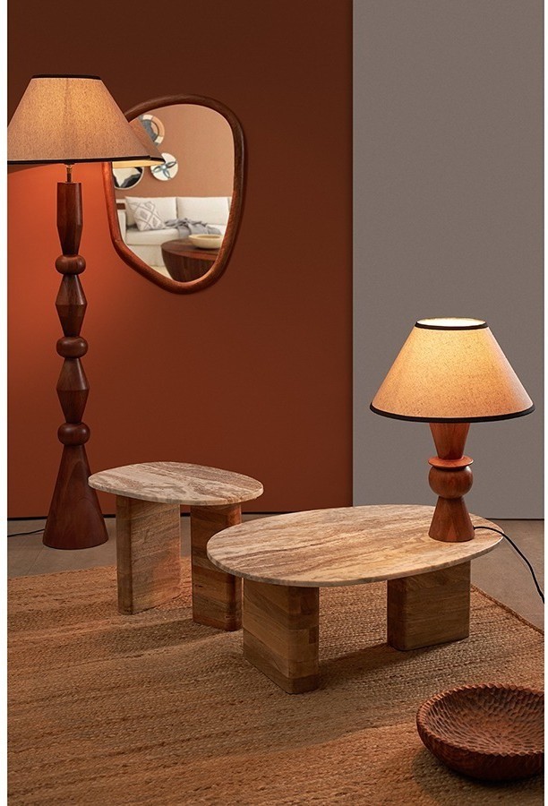 Торшер torhill, 153 см, бежевый (78630)