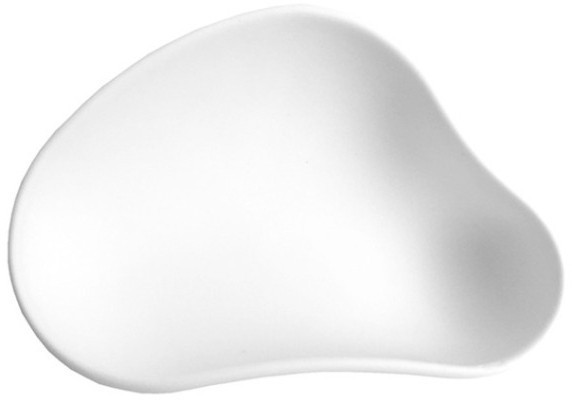 Тарелка гурме 11017C, фарфор, matt white, Cookplay