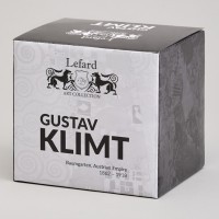 Кружка lefard &quot;дама с веером&quot; (г. климт) 420 мл (104-1032)