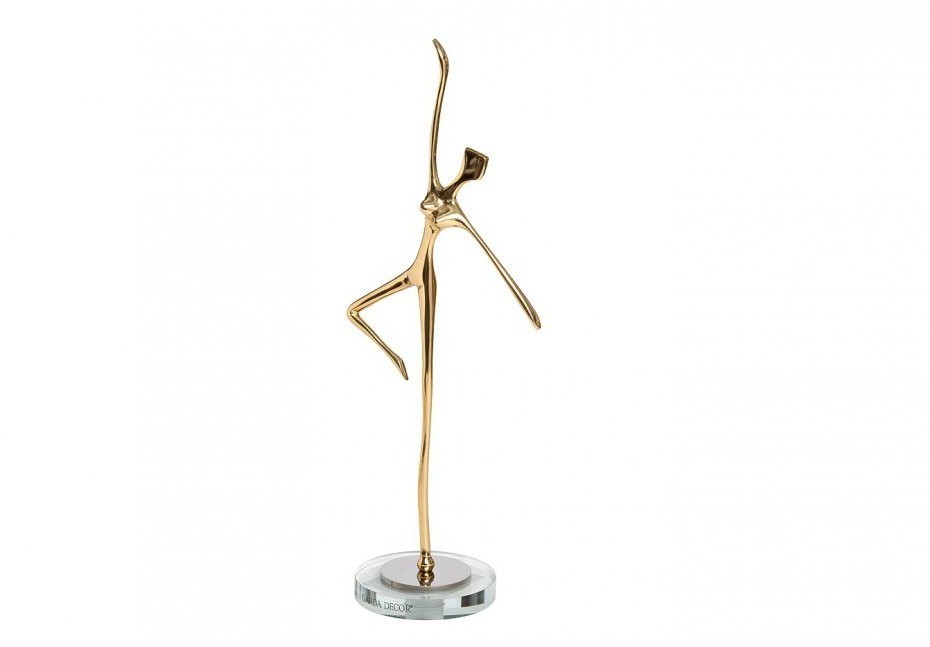 Статуэтка "Балерина" цвет золото 13*8*29см (TT-00004779)