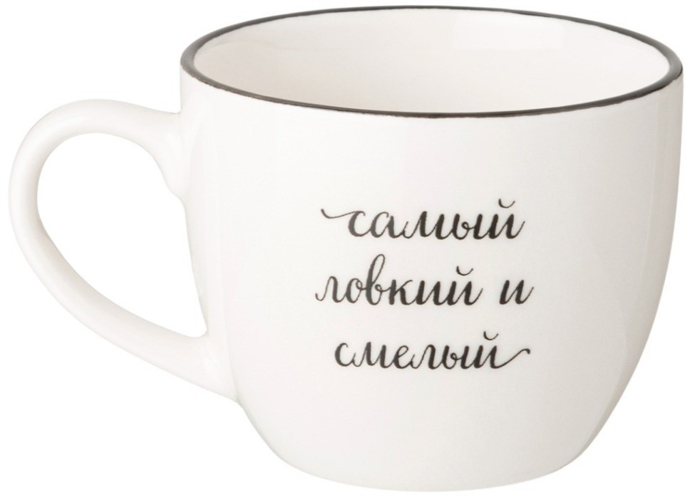 Набор посуды lefard ловкий и смелый, 3 пр.: салатник 470мл, тарелка 20см, кружка 220мл (260-945)