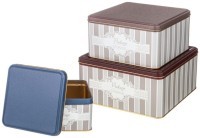 Набор емкостей для хранения &quot;elegance&quot; из 3-х штук,  1,9л/3,7л/5,8л Agness (949-070)