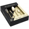Набор столовых приборов pure, золотистые матовые, 16 пред. (78607)