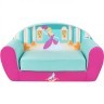 Раскладной бескаркасный (мягкий) детский диван серии "Сказки", Золушка (PCR320-119)