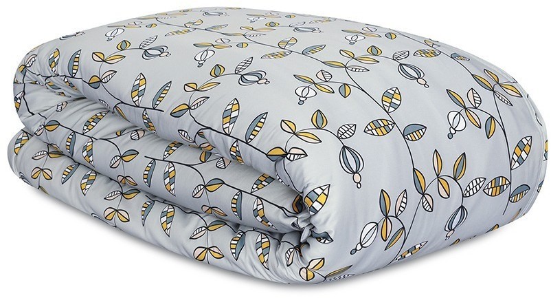 Комплект постельного белья "Ягоды тайги" из премиального сатина из коллекции russian north, 200х220 см (78453)