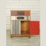 Вертикальный комод Gouache Birch (2 ящика) арт G20016ETG/1-ET