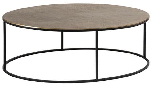 Стол 21585-104, металл, brass antique, ROOMERS FURNITURE