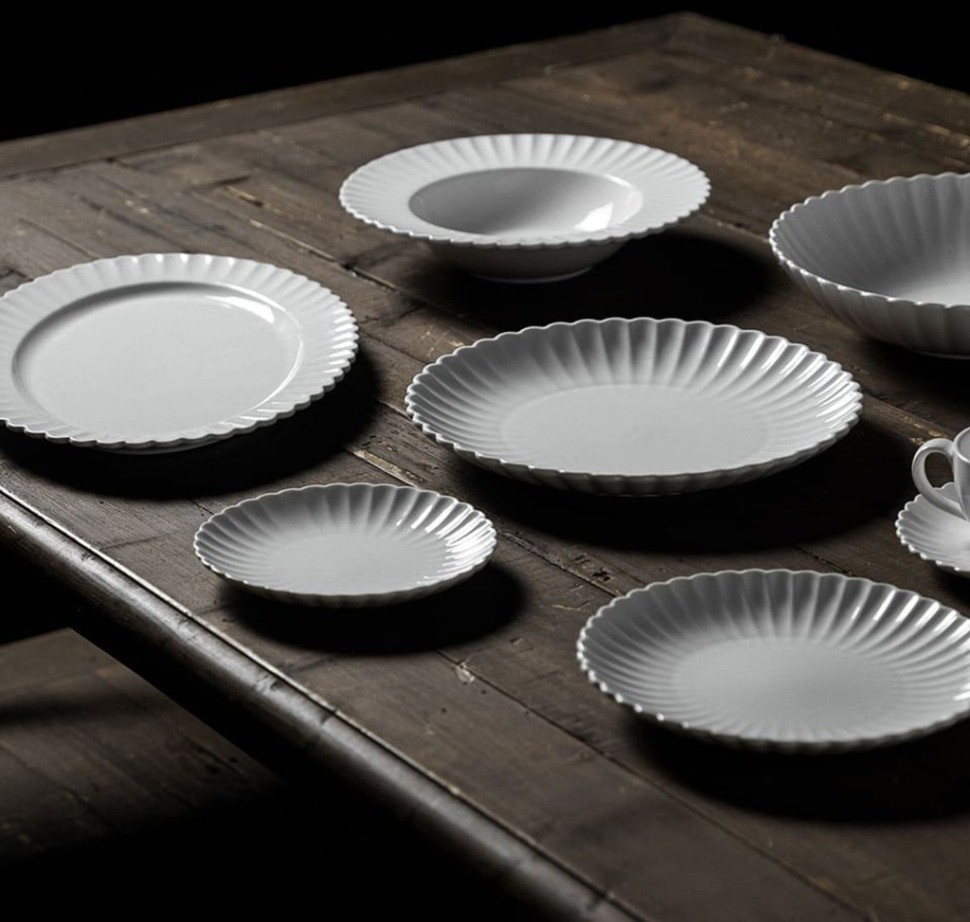 Тарелка BA3270-3, фарфор, white, ROOMERS TABLEWARE