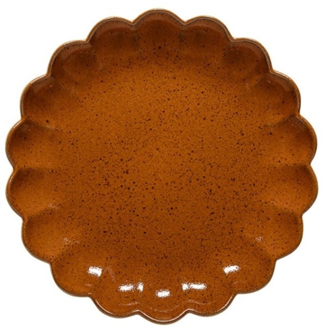 Тарелка 2KEP221E-CAN(2KEP221E-00322Q), 22 см, керамика, Cannelle, Costa Nova