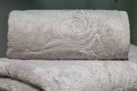 Полотенце Лирика модал серое 70*140 (TT-00015196)