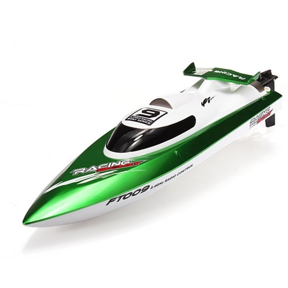 Радиоуправляемый катер Fei Lun High Speed Green Boat 2.4GHz (FT009-G)