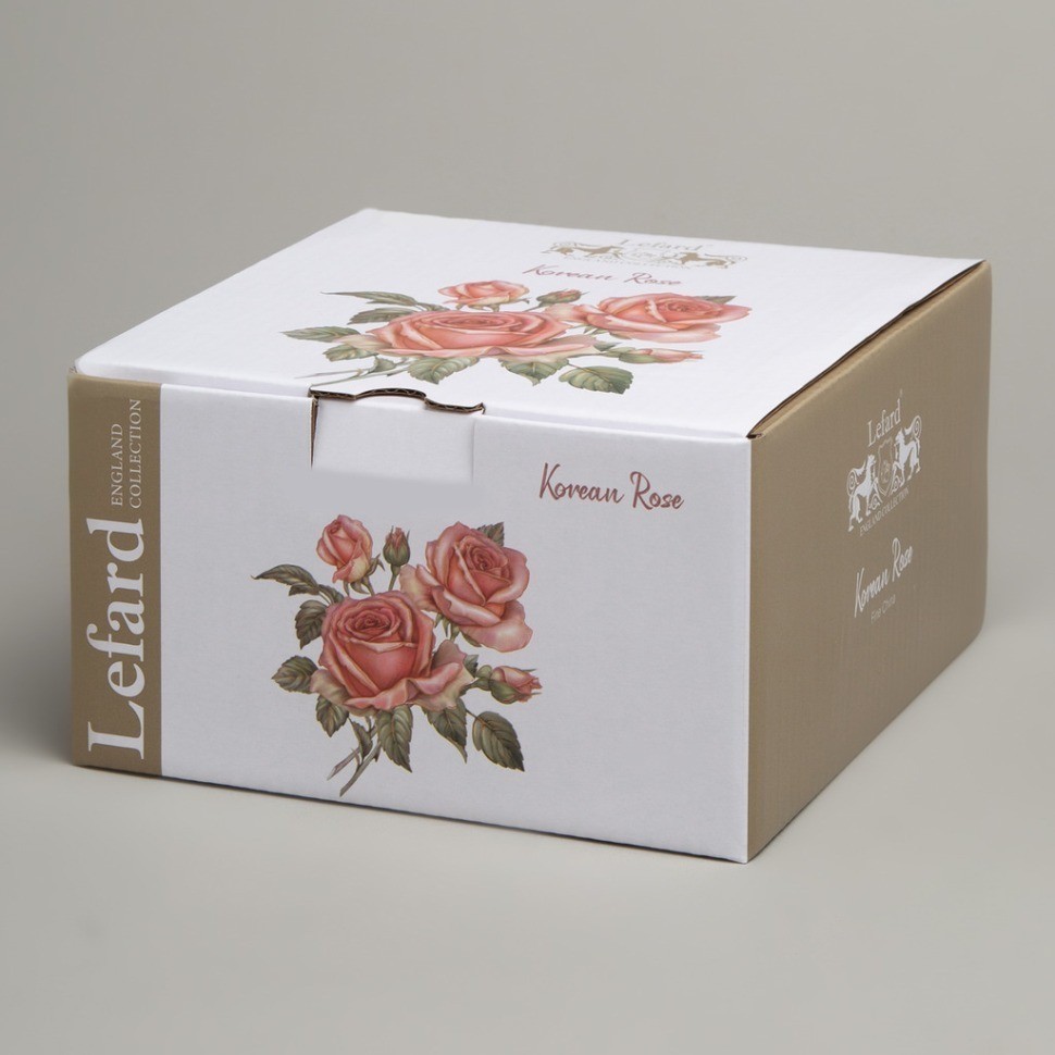 Чайный набор lefard "корейская роза" на 2 пер. 4 пр. 300 мл (590-679)