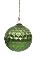 Новогодняя игрушка TD-001A, 15, стекло, green, ROOMERS FURNITURE