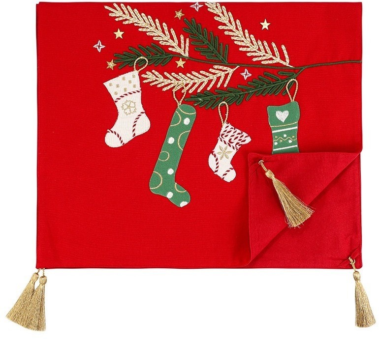 Дорожка на стол winter wishes из коллекции new year essential, 45х150 см (79771)