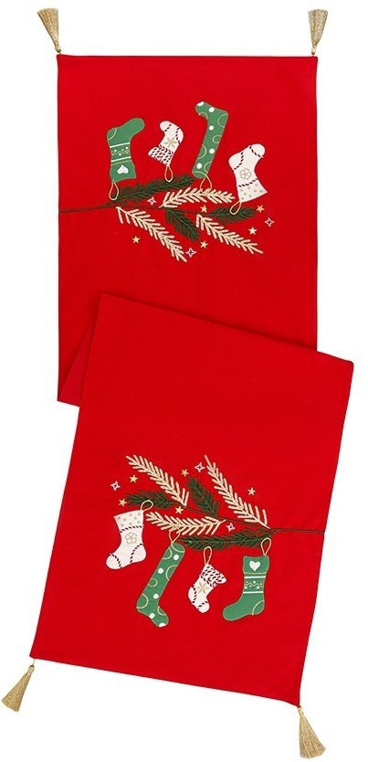 Дорожка на стол winter wishes из коллекции new year essential, 45х150 см (79771)