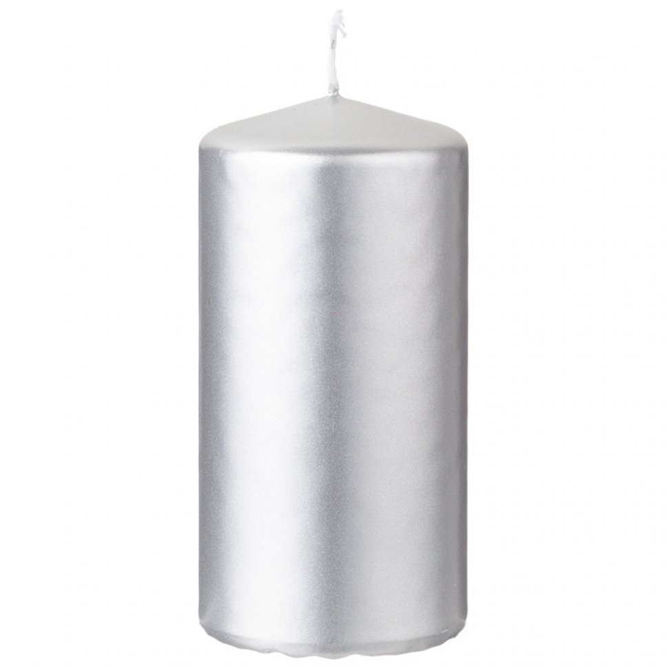 Свеча bartek колонна "серебро металлик" 5*10 см Bartek candles (350-163)