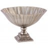 Ваза 25302-44/VA, 44 см, металл, Vintage silver, ROOMERS FURNITURE