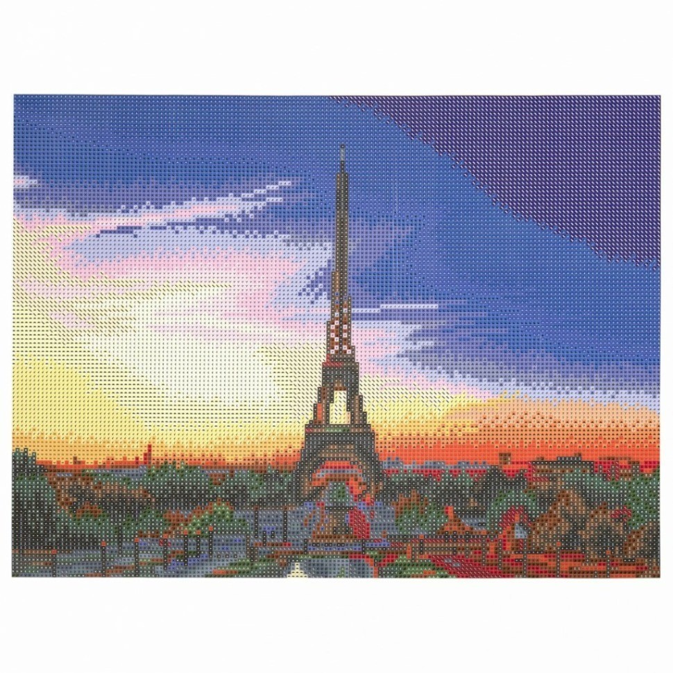 Алмазная мозаика 30х40 см Остров Сокровищ Париж без подрамника 662406 (89015)