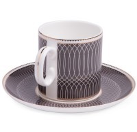 Кофейный набор lefard  &quot;infinity&quot; на 4 пер. 8 пр. 210 мл (440-311)