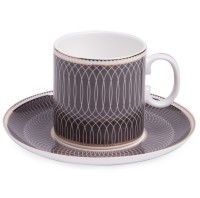 Кофейный набор lefard  &quot;infinity&quot; на 4 пер. 8 пр. 210 мл (440-311)