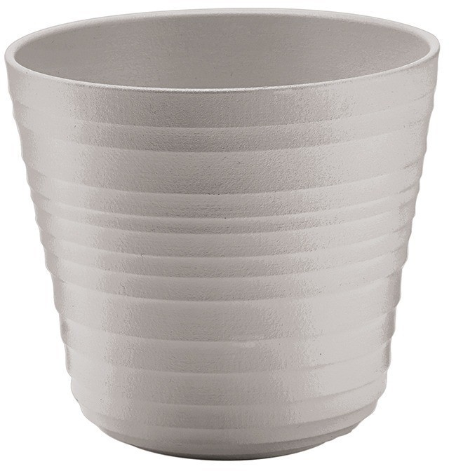 Кашпо для комнатных растений tierra, серо-бежевое (75515)