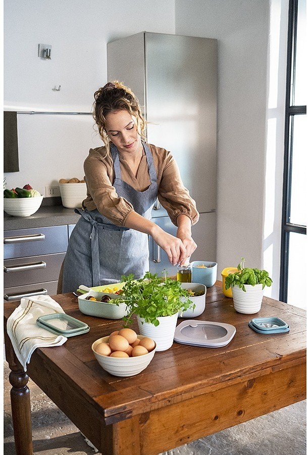 Кашпо для комнатных растений tierra, серо-бежевое (75515)